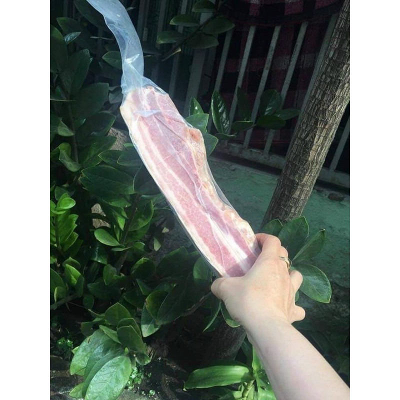 1kg Ba chỉ Heo rút sườn