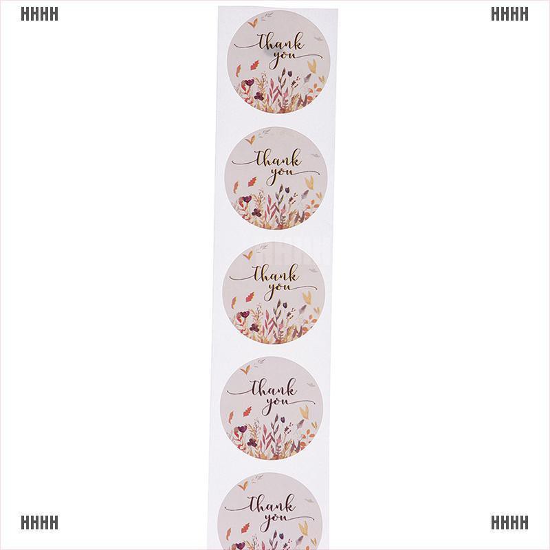 Cuộn 500 Miếng Dán Chữ Thank You Trang Trí