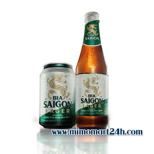 Bia Sài Gòn Lager - Thùng 24 lon x 330ml