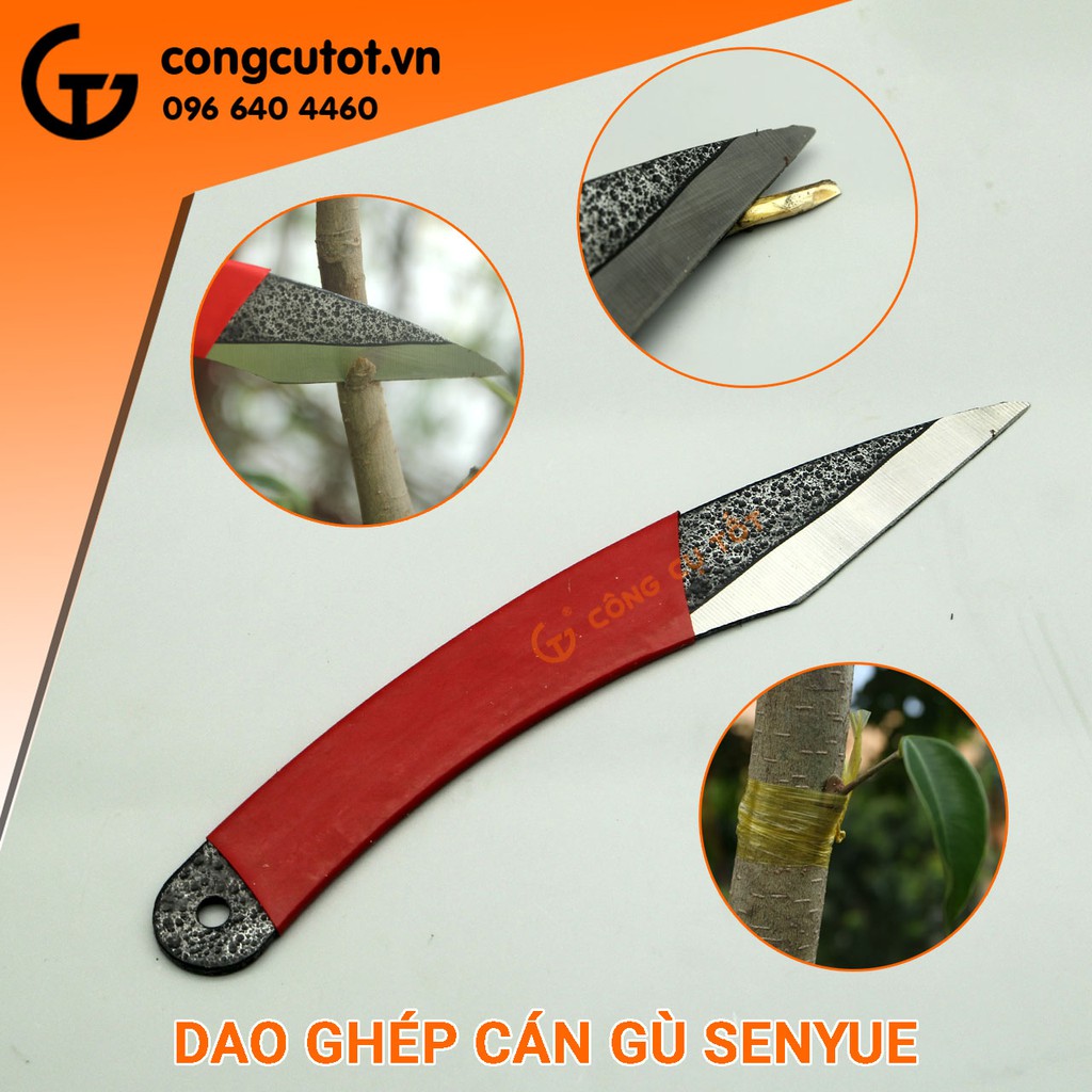 Dao ghép cán gù liền khối Senyue