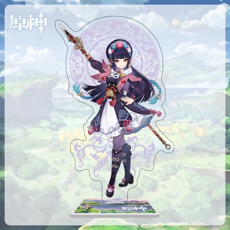 Mô hình nhân vật YUNJIN Standee GENSHIN IMPACT game anime chibi tượng mica trong