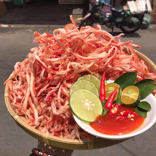 Mực hấp cốt dừa