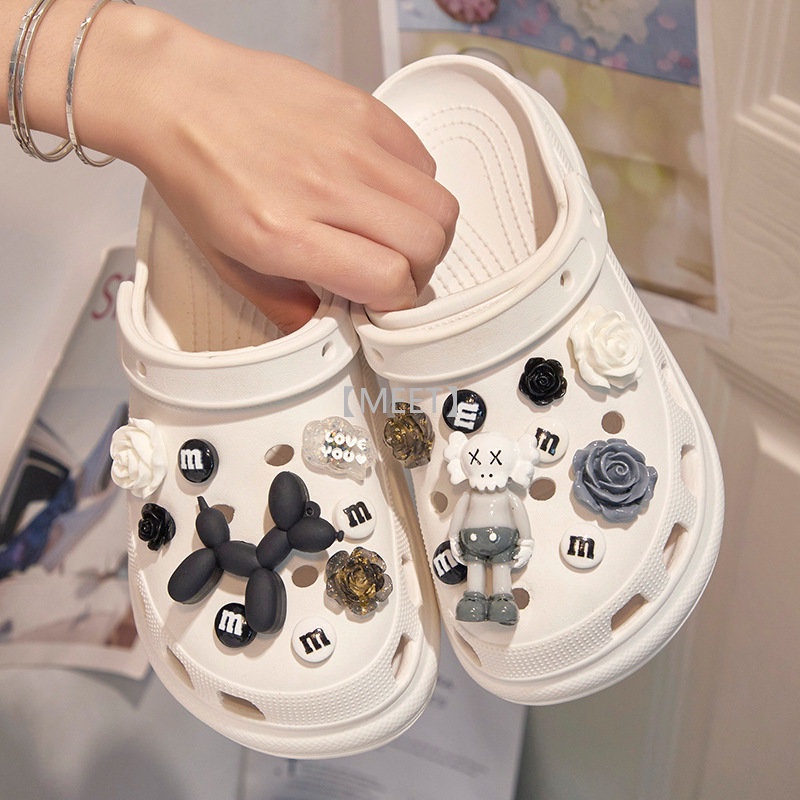 [MEET] Phụ Kiện Khóa Cài Giày Crocs DIY Hình Hoạt Hình Cún Con croc Jobz charm-Balloon