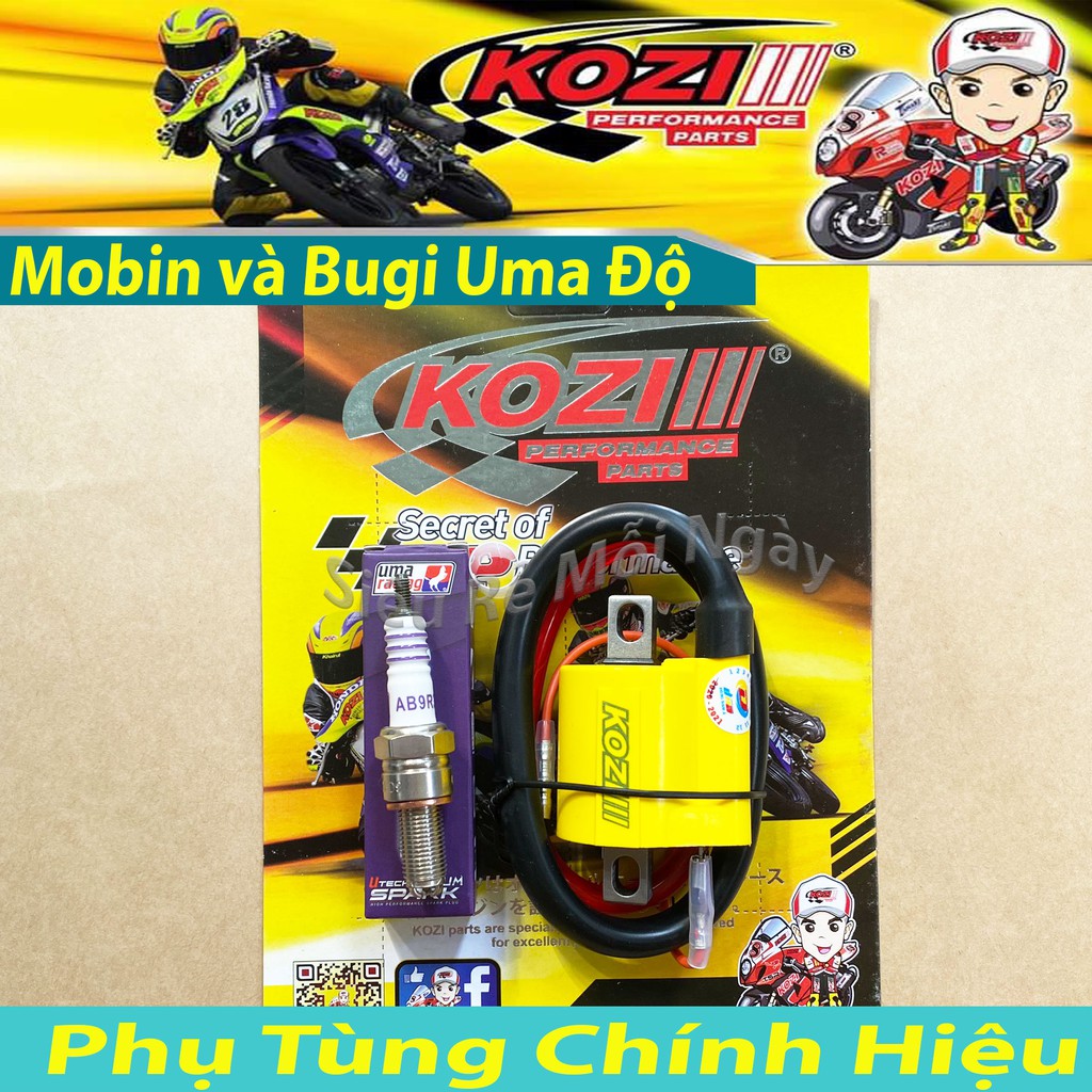 Mobin Sườn và Bugi Uma Độ Cho Xe Wave S, RSX, Wave RS, Future 125, Exciter 135cc - Malaysia