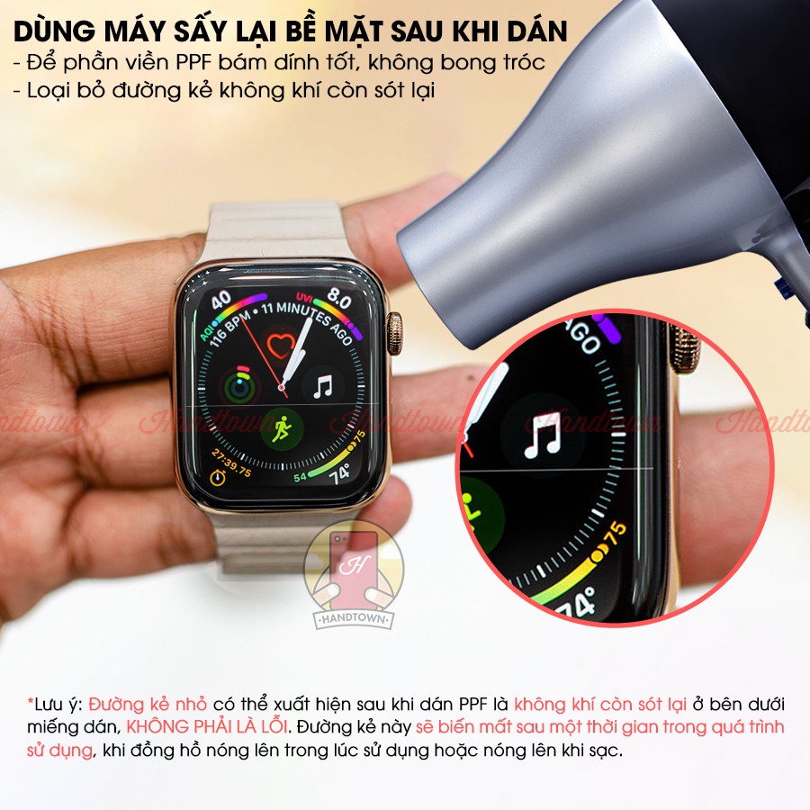 Miếng Dán Màn Hình PPF Đồng Hồ Thông Minh Kính Cường Lực Dẻo Samsung Galaxy Fit2 Fit 2 Chống Va Đập Bảo Vệ Mặt Đồng Hồ