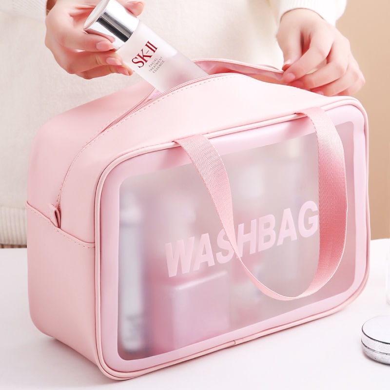 Túi đựng mỹ phẩm cỡ lớn chống thấm nước tiện dụng mang đi du lịch cho nữ