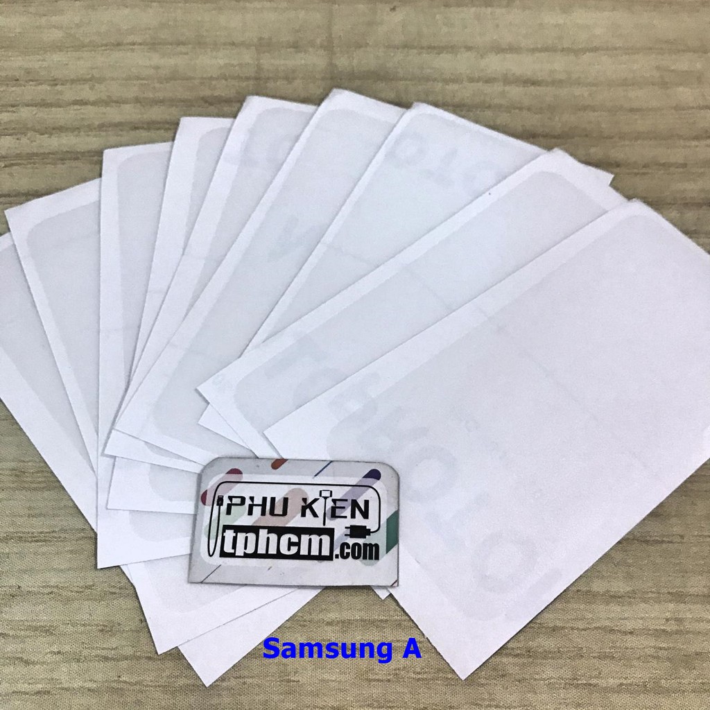 Dán mặt Lưng Nhám chống bám Vân tay Samsung Dòng A