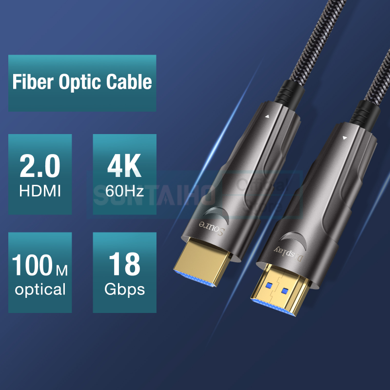 Cáp Quang Suntaiho 8k Hdmi Tốc Độ Cao 48gbps Arc Hdr 4k 120hz Cho Ps5 Qled Tv Giao Diện Đa Phương Tiện Độ Nét Cao