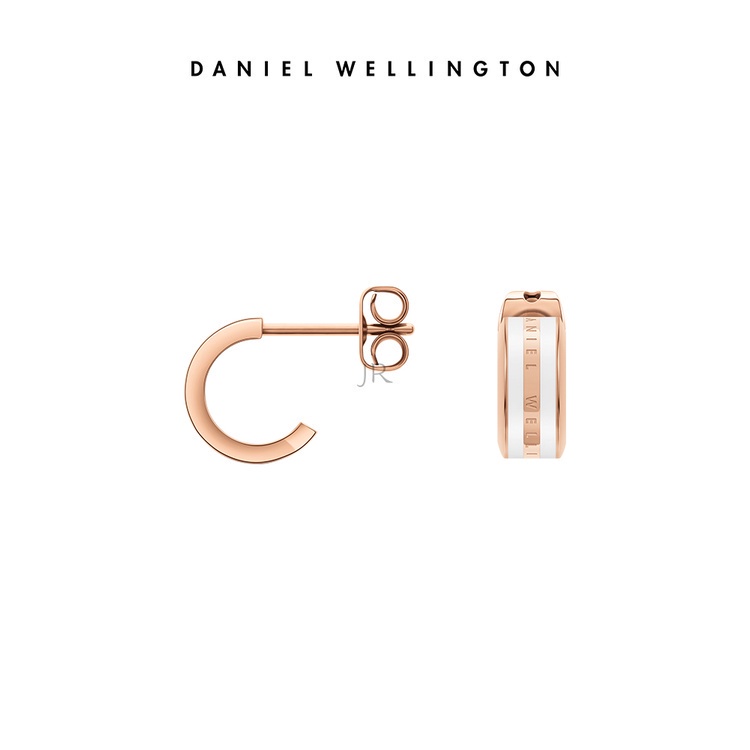 2022 Thép không gỉ tráng men và vàng hồng EMALIE EARRINGS (316L)