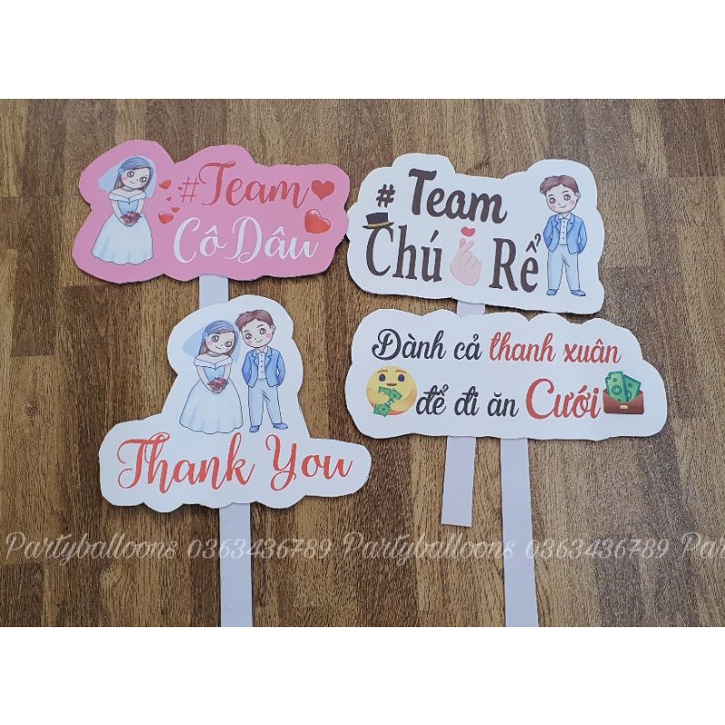 hagtag cầm tay đám cưới, phụ kiện trang phòng cưới | BigBuy360 - bigbuy360.vn