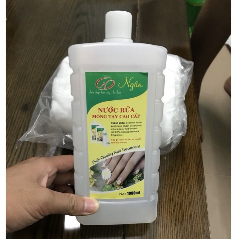 Axeton aceton nước rửa nail móng tay Ngân Quyên