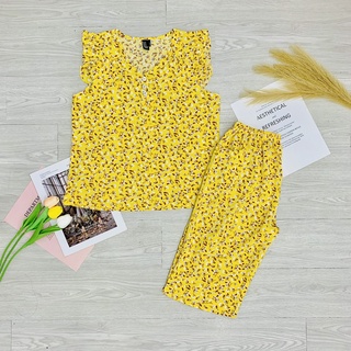 ĐỒ BỘ MẶC NHÀ - LỬNG CÁNH TIÊN LỤA CAO CẤP