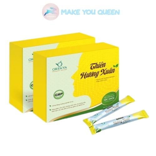 Cốm nội tiết tố Collagen Thiên Hương Xuân Orenya hộp 20 gói 3g – Make You Queen