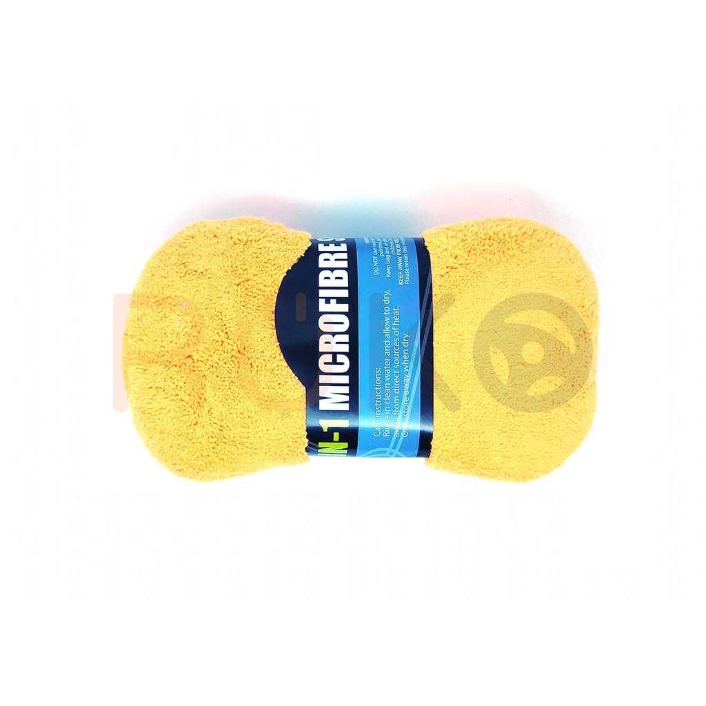 Bộ kit vệ sinh 9 món dụng cụ rửa xe, đánh bóng, lau chùi vệ sinh xe hơi màu cam