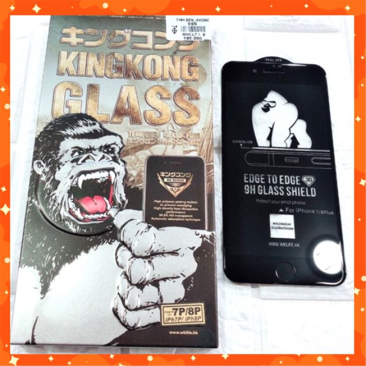 Kính Cường Lực Kingkong,Cường Lực Kingkong Iphone  Full Màn Chống Vỡ,Chống Xước, Chống Trầy -Accessoryshop.official