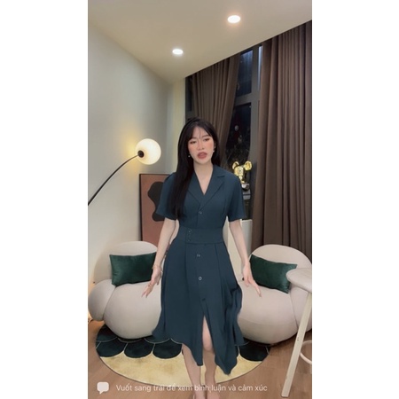 Đầm Vải không nhăn Loan Lâm