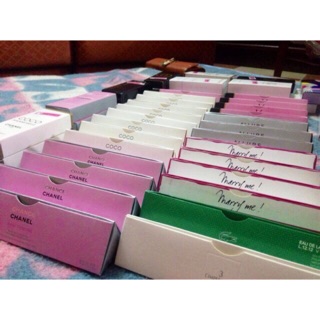 COMBO 15 chai nước Hoa mini Nga 15ml ( ib chọn mùi)