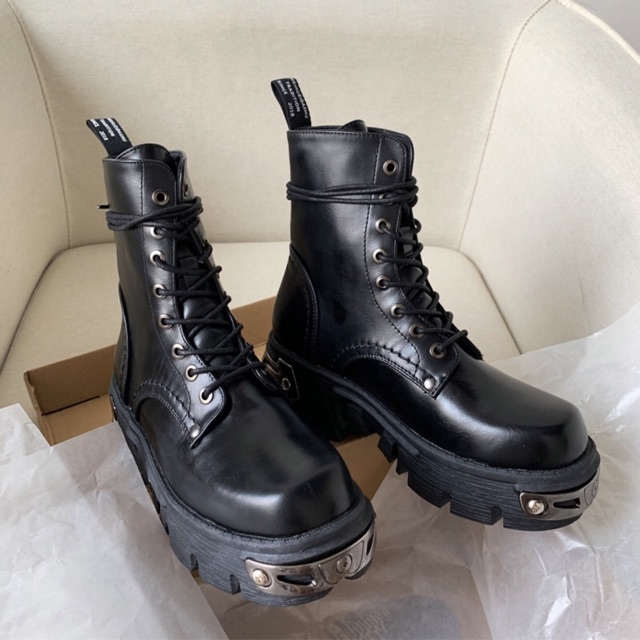 Boot đế cao gắn kim loại - ROCKY BOOTS