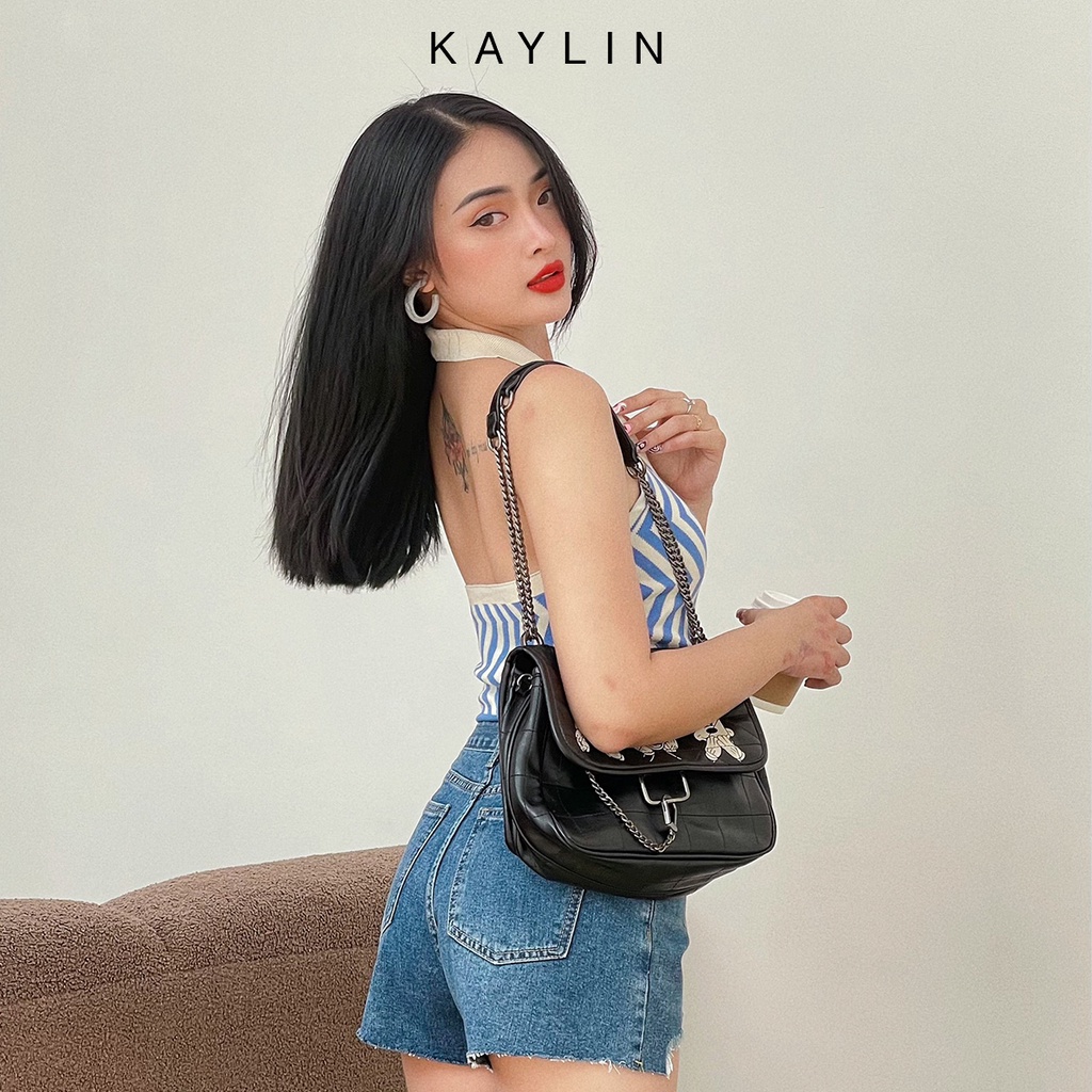 Quần short Jean rách không lai thời trang KAYLIN - N1693