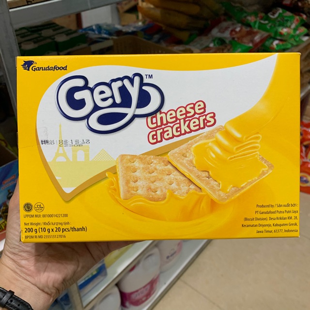 Bánh quy Gery phô mai hộp 200g