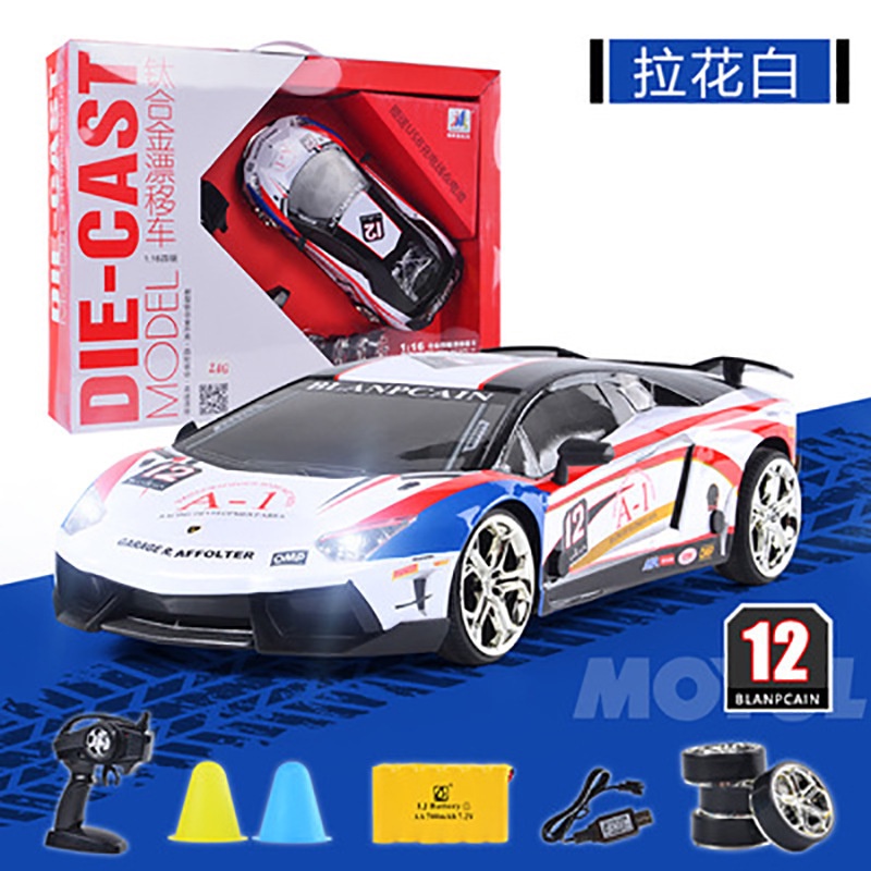 Xe điều khiển Drift tốc độ cao 35km/h có đèn led, pin sạc