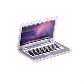 Máy tính dành cho búp bê MacBook mini đồ chơi laptop