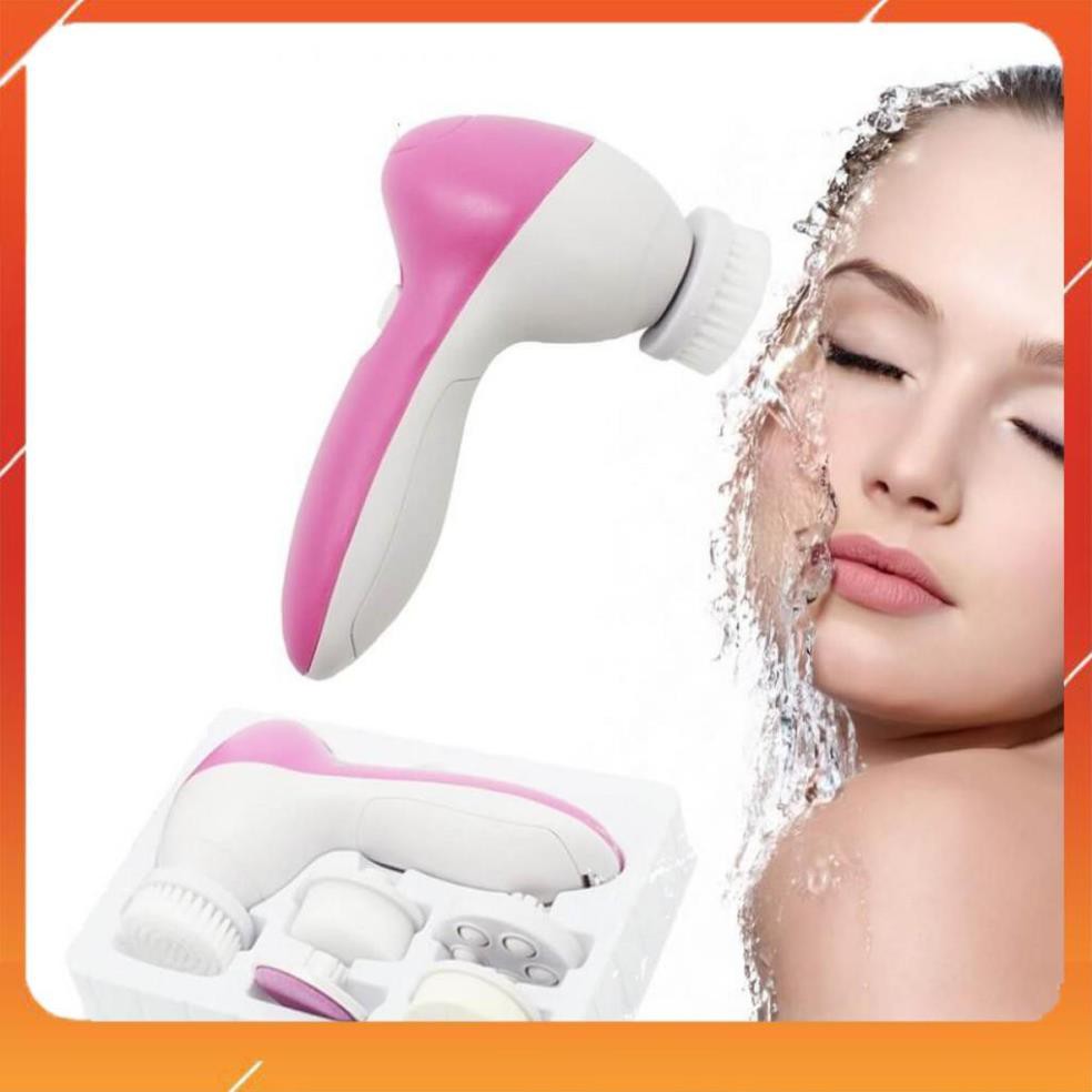 Máy Massage Rửa Mặt Đa Năng 5in1 Beauty Care Massager Model AE8782 (MSP SKLD3242)