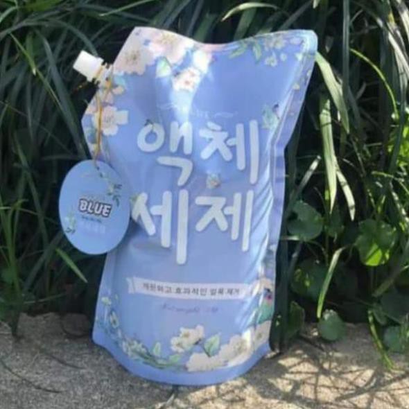 Sản Phẩm Túi Nước Giặt Blue Korea- Hương Thảo Mộc - Chính hãng (2.0kg/Túi)