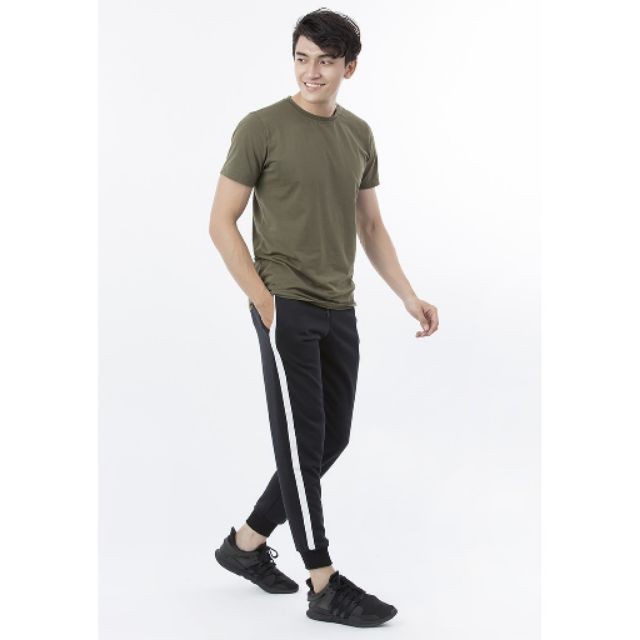 Quần Jogger 1 Sọc Bo Gấu Phong Cách Thể Thao Năng Động Cá Tính Unisex NAM NỮ (có bigsize)