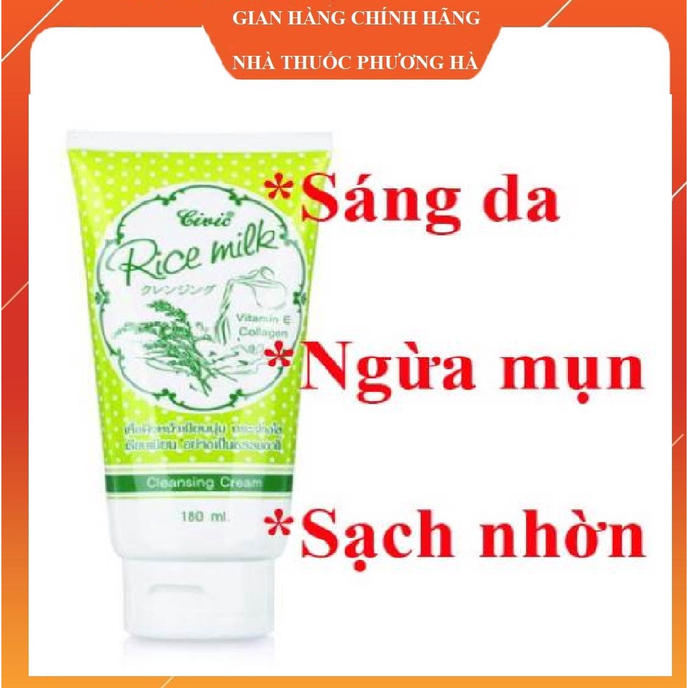 Sữa rửa mặt gạo RICE MILK  Thái Lan