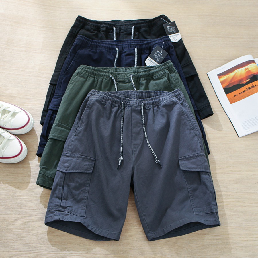 Quần Short Lửng Túi Hộp