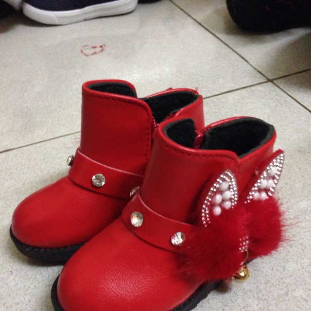 Boot cao cổ bé gái