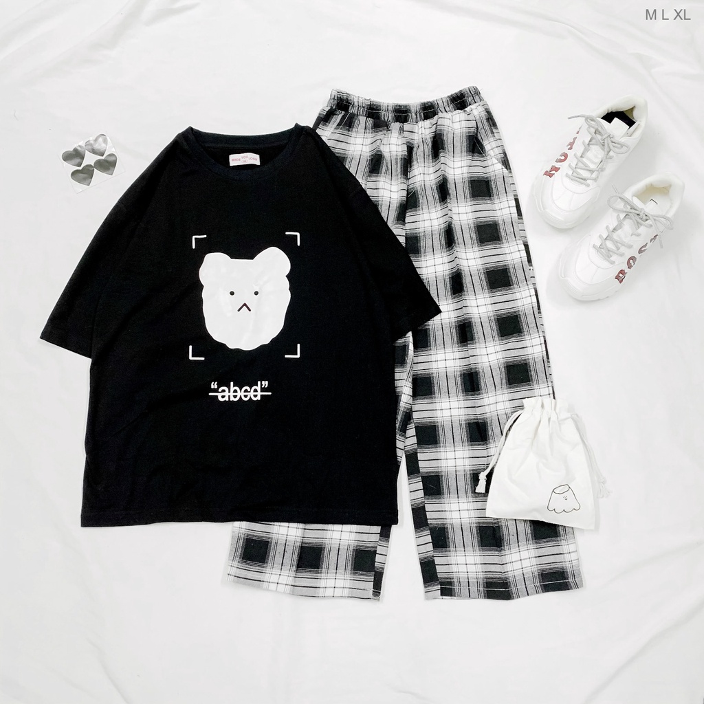 Áo thun tay lỡ  abcd  phông Unisex nam nữ tee oversize form rộng pull Ulzzang Streetwear Hàn Quốc vải mềm
