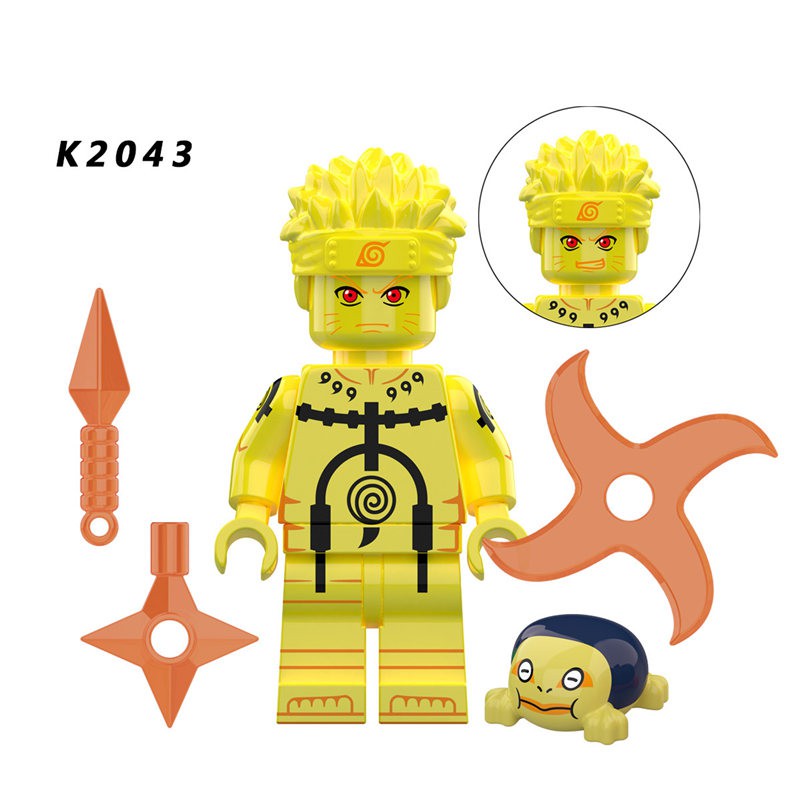 Khối xếp hình play đồ chơi nhân vật narutoes Senju Hashirama Kdl806