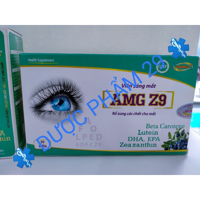 Viên uống sáng mắt AMG Z9 ⚕️ HÀNG CHÍNH HÃNG ⚕️