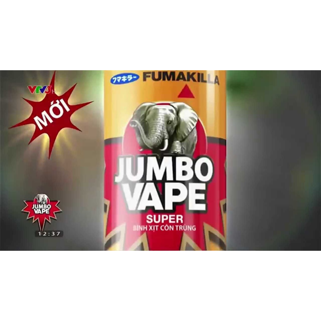 Bình xịt côn trùng JUMBO VAPE FIK Hương Hoa Lài 600ml