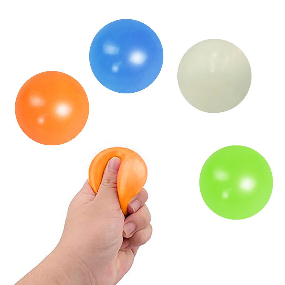 Đồ Chơi Ném Bóng Dính Phản Quang Độc Đáo Cho Bé