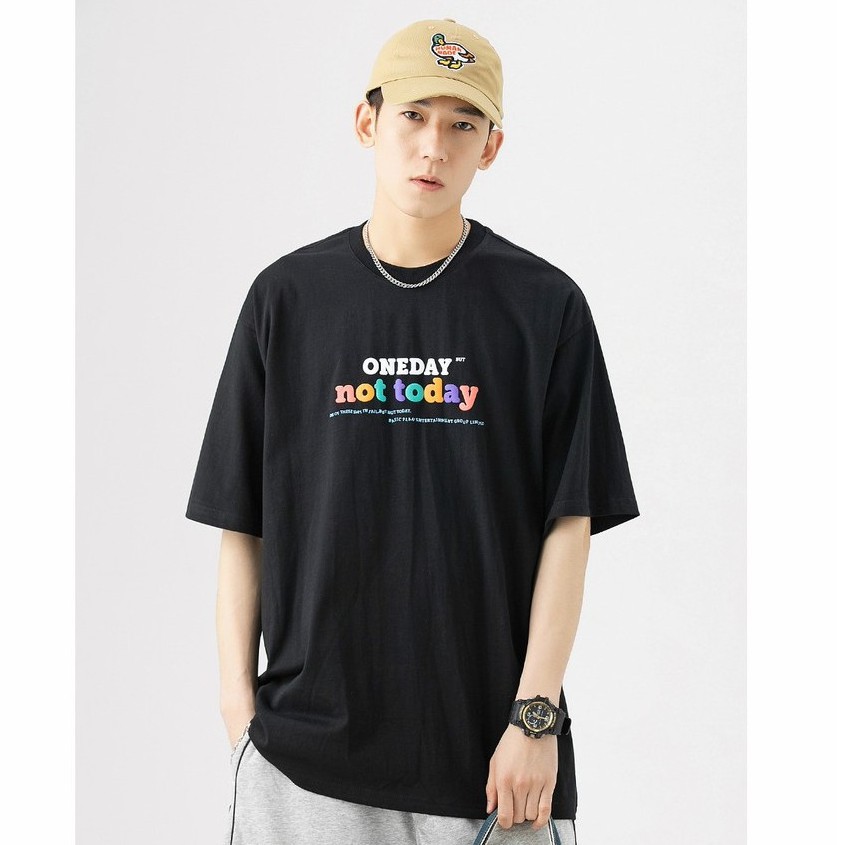 Áo thun Oneday unisex Basic Tee phông trơn nam nữ tay lỡ form rộng oversize phong cách Hàn Quốc. | WebRaoVat - webraovat.net.vn