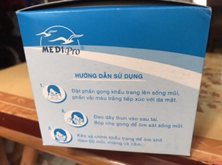 KHẨU TRANG Y TẾ MEDI PRO