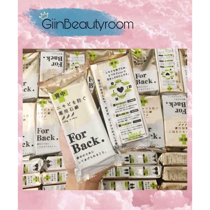 Xà phòng hỗ trợ giảm mụn lưng For Back