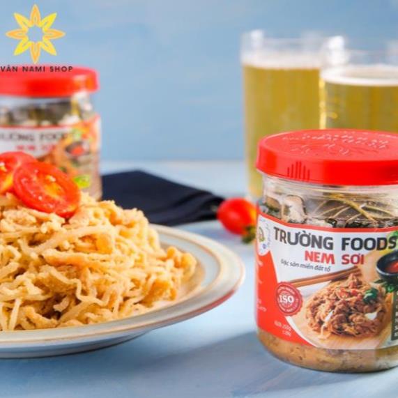 Nem Sợi Trường Foods Đặc Sản Thịt Chua Thanh Sơn Phú Thọ Hộp 250Gr Đặc sản Việt