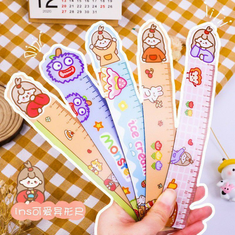 Thước Kẻ Dẻo Hoạt Hình Cute