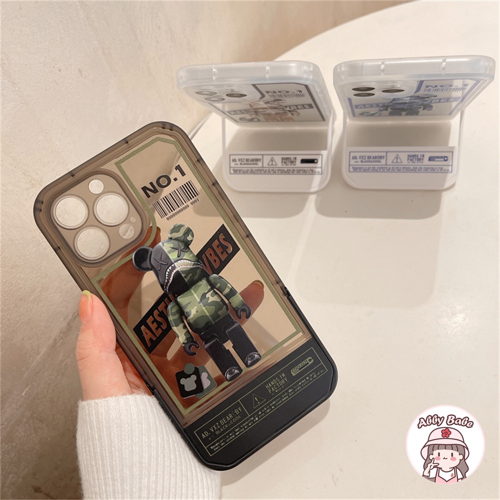 Ốp Điện Thoại TPU Mềm Mỏng Trong Suốt Hình Chữ Mand Kaws Cho Iphone 11 7Plus 13 12 11 Pro Max X XS 12 13 XR