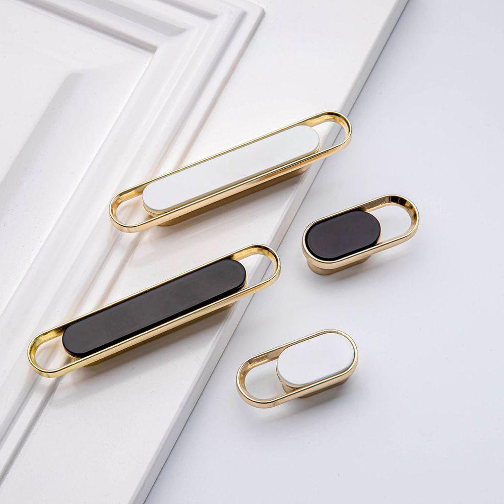 Bộ 2 Tay Nắm Cửa Tủ Bếp Thiết Kế Đơn Giản Tiện Dụng