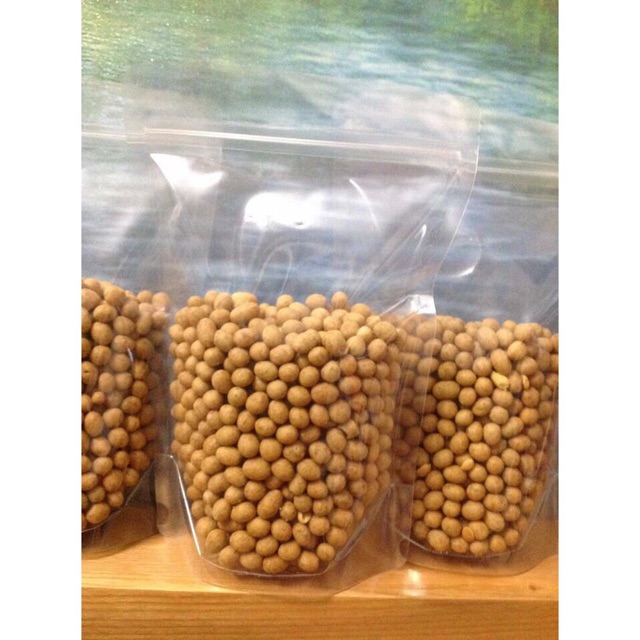 1 Kg đậu phộng da cá PURE khừa nước dừa Giòn tan béo ngậy đóng túi zip