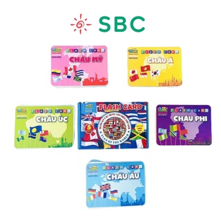 Sách - Bộ Thẻ Flashcard Việt Hà Chủ Đề Quốc Kỳ Các Quốc Gia/ Nước Trên Thế Giới - Song Ngữ Việt Anh - Tên thủ đô