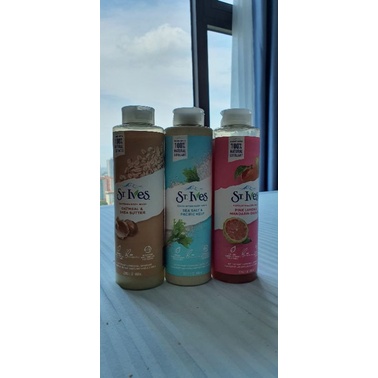 Sữa tắm ST.IVES 650ml [ Tặng kèm khăn ướt tiện dụng]