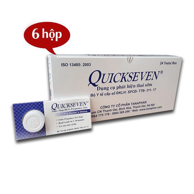 Combo 6 que thử thai QUICKSEVEN