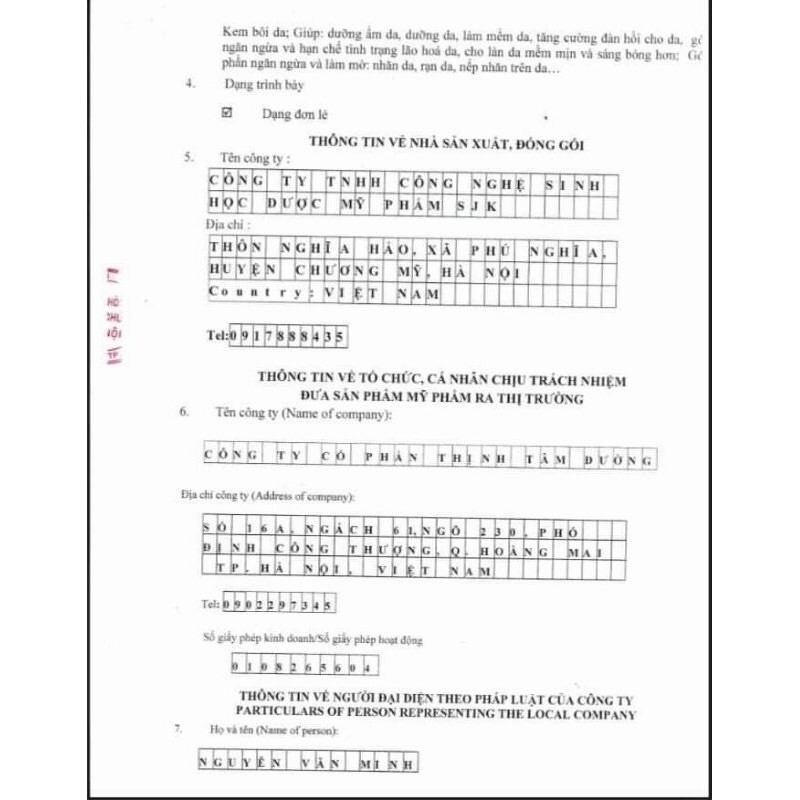 Kem dakami chính hãng 100% mẫu mới