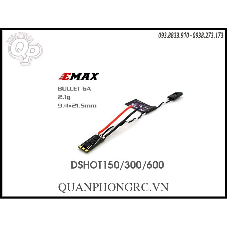 Hàng tháo máy bay Điều tốc D-SHOT Bullet Series 6A ESC(BLHELI_S)